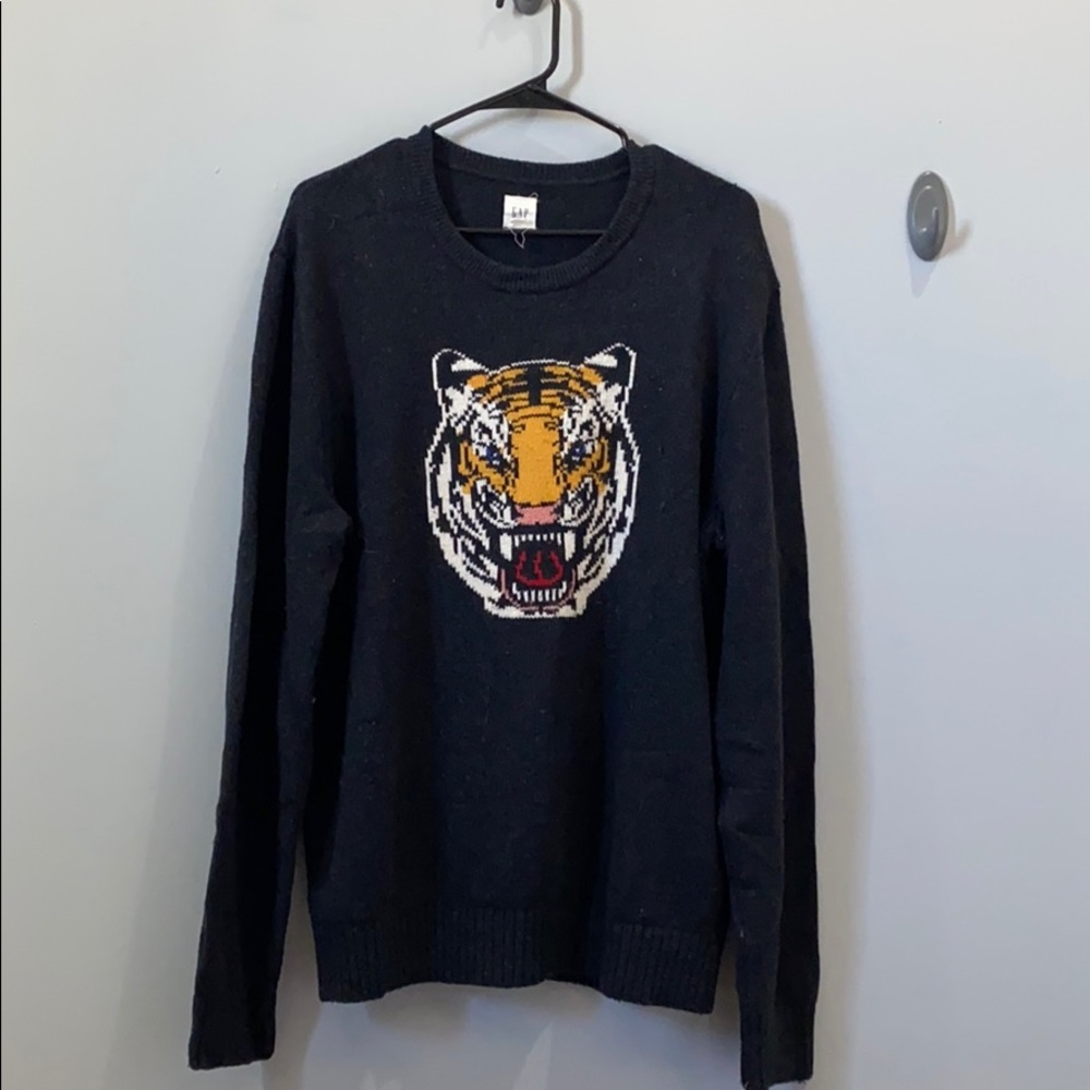 Gap Tiger Wool blend sweater.